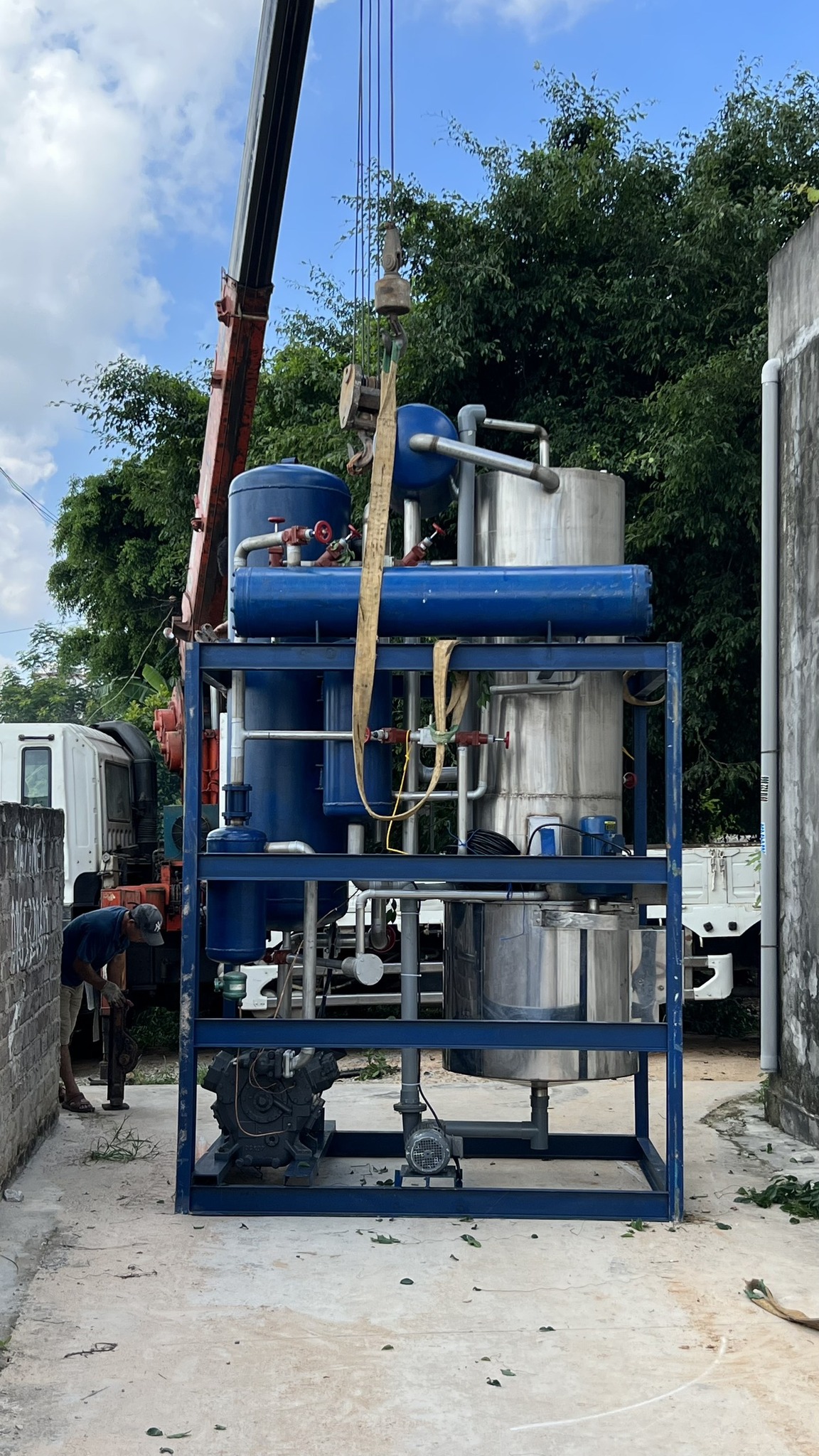 Lắp đặt máy làm đá Đan Phượng, Hà Nội