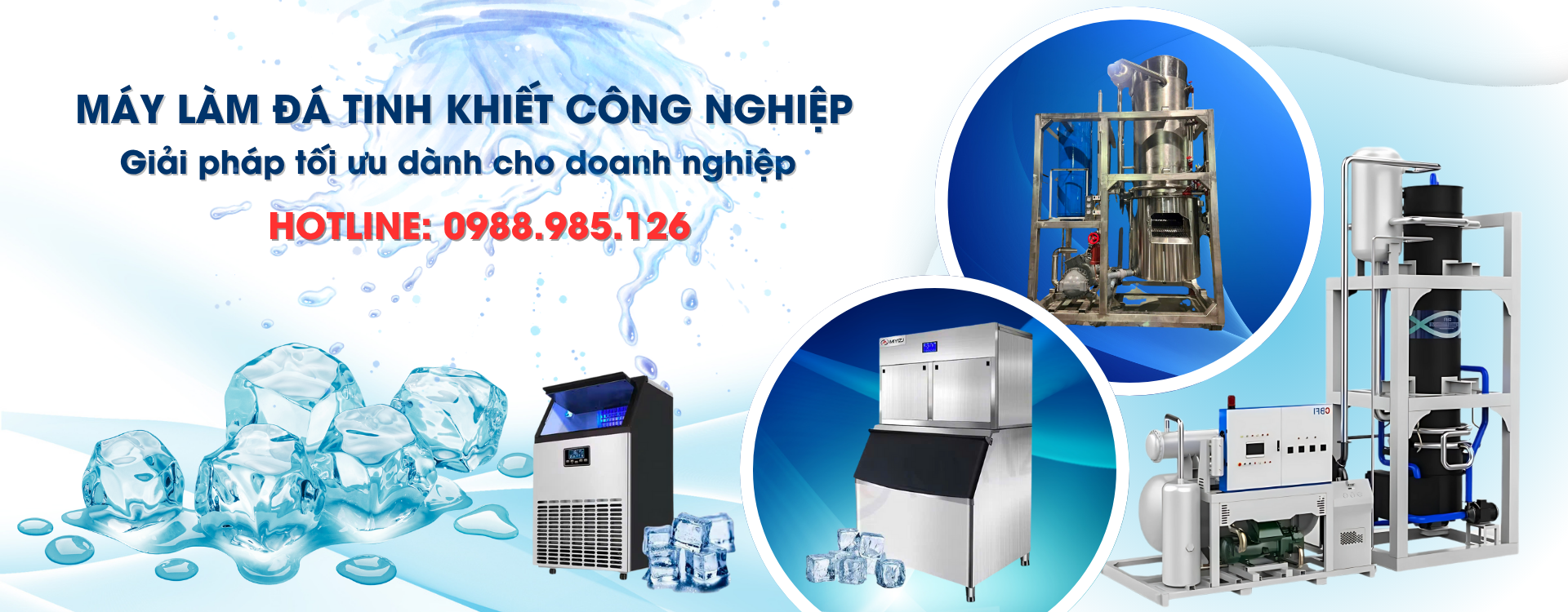 Máy làm đá viên công nghiệp